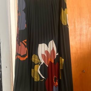 DR2 A-Line Skirt with Bold Floral Print